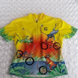Childs Cannondale bike shirt,  size 6 - 8